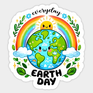 Everyday Earth day Sticker